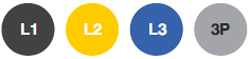 Цветные крышки ЕАЕ E-LINE DL