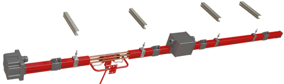 Троллейный шинопровод EAE серии E-line TBS (40-130А)